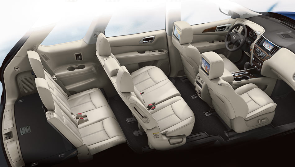 2017 Nissan Pathfinder Interior Seating